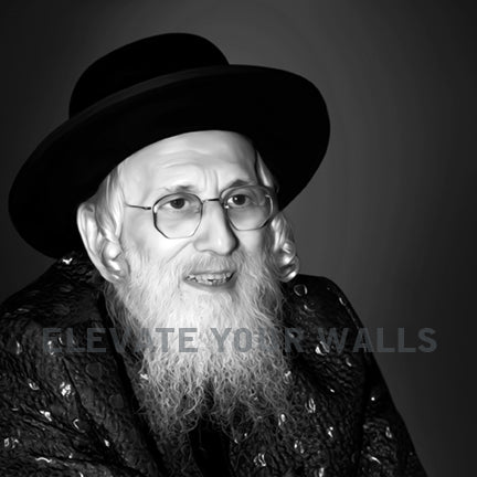 Bobover Rebbe Acrylic