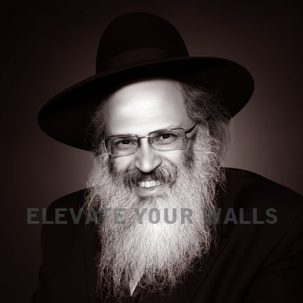 R Shmuel Levine Acrylic