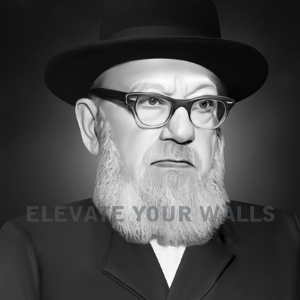 Rav Eliyahu Chazan acrylic