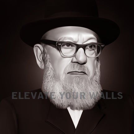 Rav Eliyahu Chazan acrylic