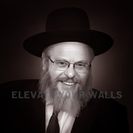R' Avrohom Ausband Acrylic