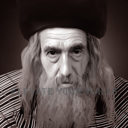 Ribnitzer Rebbe Acrylic