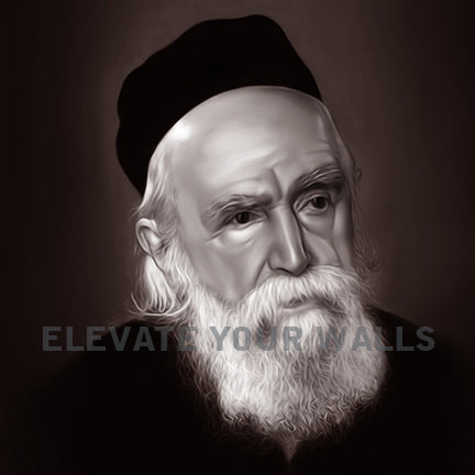 Rav Moshe Feinstein Acrylic