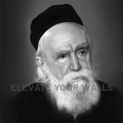 Rav Moshe Feinstein Acrylic