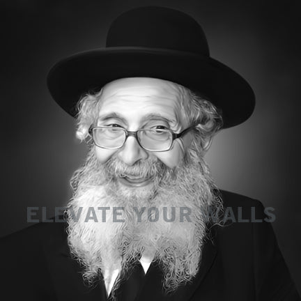 R Nosson Tzvi Finkel Acrylic