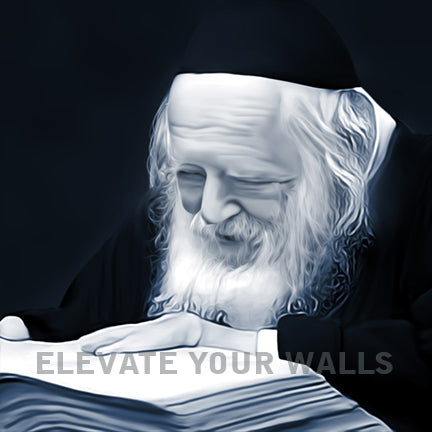Rav Chaim Kanievsky Acrylic