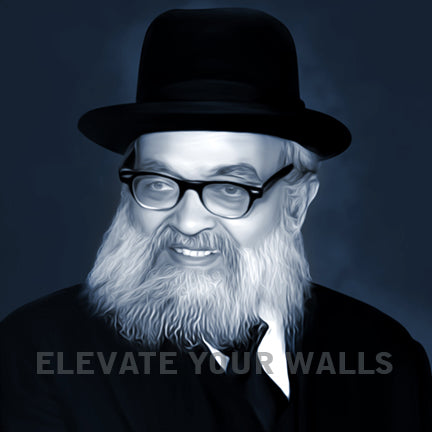 R Yaakov Kamenetzky Acrylic