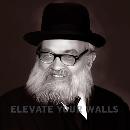 R Yaakov Kamenetzky Acrylic