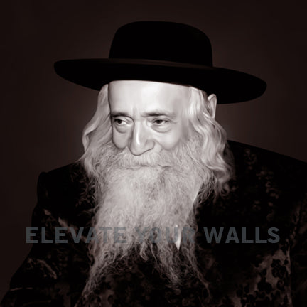 Klausenberger Rebbe – Elevate Your Walls